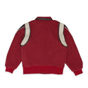 MAROON TRACK JACKET