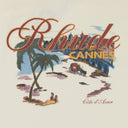 WHITE CANNES BEACH T-SHIRT
