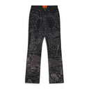 BLACK DUALITY RELAXED-FIT JEANS