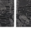 BLACK DUALITY RELAXED-FIT JEANS