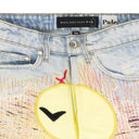 MULTI PALE SEABOARD STRAIGHT-FIT JEANS