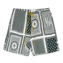 GREEN BANDANA SWIM TRUNKS SWIM TRUNKS