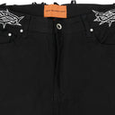 BLACK THORNED DAY PANTS