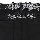 BLACK THORNED DAY PANTS