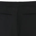 BLACK LA PLUME TROUSERS