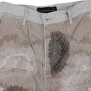 GRAY DARNING POCKET PANTS