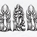 WHITE EYE WINGED LOGO LS T-SHIRT