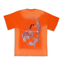 ORANGE SKULL T-SHIRT