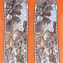 ORANGE SKULL T-SHIRT