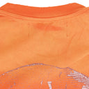 ORANGE SKULL T-SHIRT