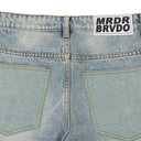 BLUE GNARLY STRAIGHT-FIT JEANS