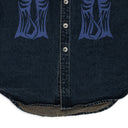 INDIGO GRADIENT BUTTON-DOWN SHIRT