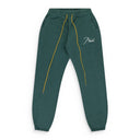 GREEN TERRY SWEATPANTS