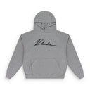 GRAY SSENSE EXCLUSIVE CURSIVE HOODIE