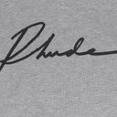 GRAY SSENSE EXCLUSIVE CURSIVE HOODIE