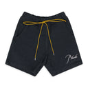 BLACK TERRY SHORTS