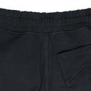 BLACK TERRY SHORTS