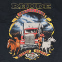 BLACK RHONDA HELMET HOODIE