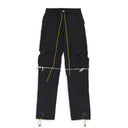 BLACK TRACK PANTS