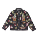 MULTICOLOR EMBROIDERED TRUCKER JACKET