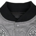 GRAY NAMESAKE VARSITY JACKET