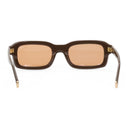 BROWN STEVE FRAME SUNGLASSES