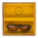BROWN STEVE FRAME SUNGLASSES