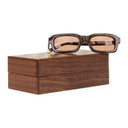 BROWN STEVE FRAME SUNGLASSES