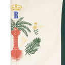 GREEN/CREAM FLIGHT TRACK PANTS