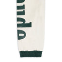 GREEN/CREAM FLIGHT TRACK PANTS