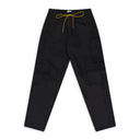 BLACK TWILL CARGO PANTS