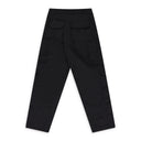 BLACK TWILL CARGO PANTS