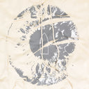 CREAM GATHERED EYE HOODIE