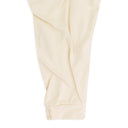 CREAM GATHERED EYE HOODIE