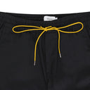 BLACK TWILL CARGO PANTS