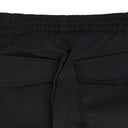 BLACK TWILL CARGO PANTS