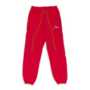 RED TERRY SWEATPANTS