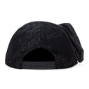 BLACK DISTRESSED BASEBALL CAP