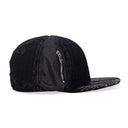 BLACK DISTRESSED BASEBALL CAP
