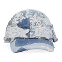 BLUE THORN GRID BASEBALL CAP