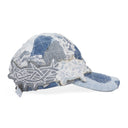 BLUE THORN GRID BASEBALL CAP