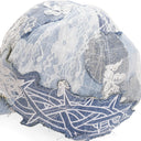 BLUE THORN GRID BASEBALL CAP