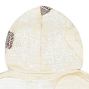 CREAM TWEED PATCHWORK HOODIE