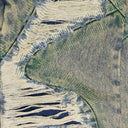 WAVE DISTRESSED STRAIGHT-FIT JEANS