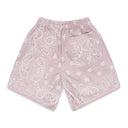 PURPLE BANDANA SHORTS