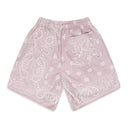 PURPLE BANDANA SHORTS