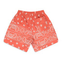 ORANGE BANDANA SHORTS