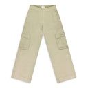 BEIGE PARTA SPRAY CARGO PANTS