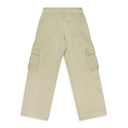 BEIGE PARTA SPRAY CARGO PANTS