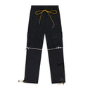 BLACK TRACK PANTS